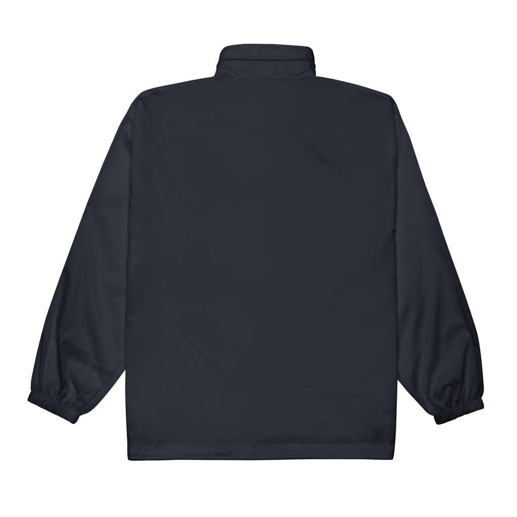 IX Lions Windbreaker in navy, back view